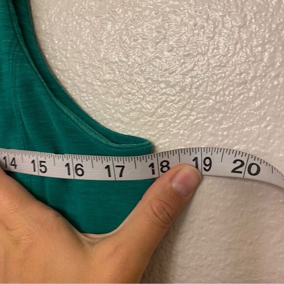 J. Crew Daybreak kelly Green blue block Fit Flare Dress sleeveless prep cotton M - Picture 10 of 11